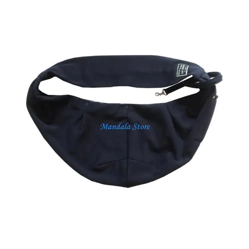

U2JC Pet Shoulder Carriers Dogs Sling Bag Breath-able Button Puppies Chest Bag Windproof Cats Walking Bag Dog Supplies