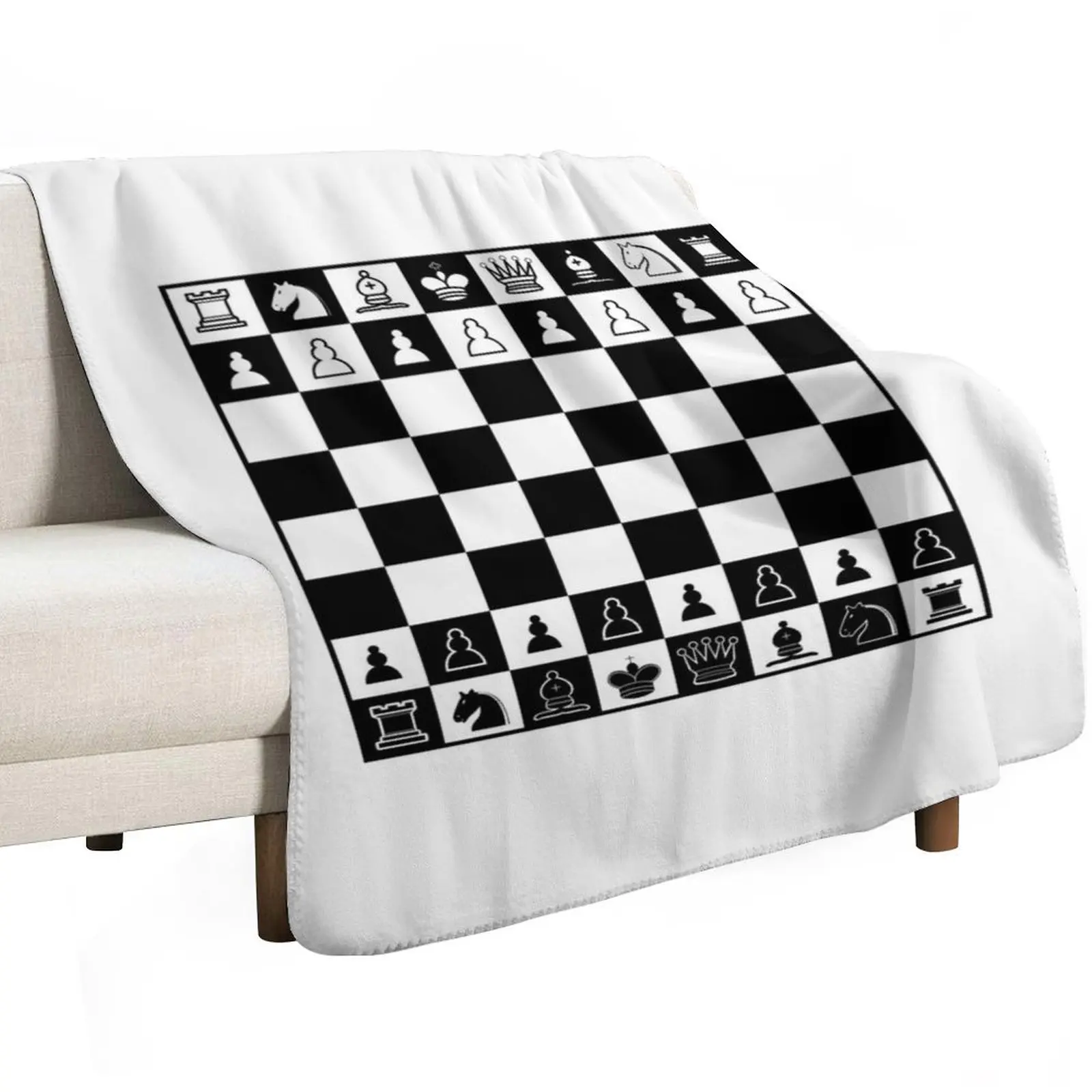 Chess Board Throw Blanket cosplay anime Hairy for winter Large blankets ands Luxury Thicken Blankets