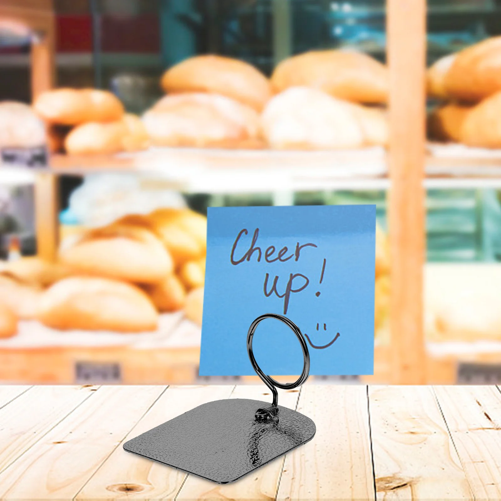 

3pcs Metal Tags Holder Price Label Clamp For Supermarket, Price Sign Display Clip, Menu Card Holder, Advertising Tag