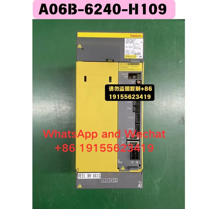 Used OEM disassembled parts A06B-6240-H109 Driver Functional test OK Fast delivery