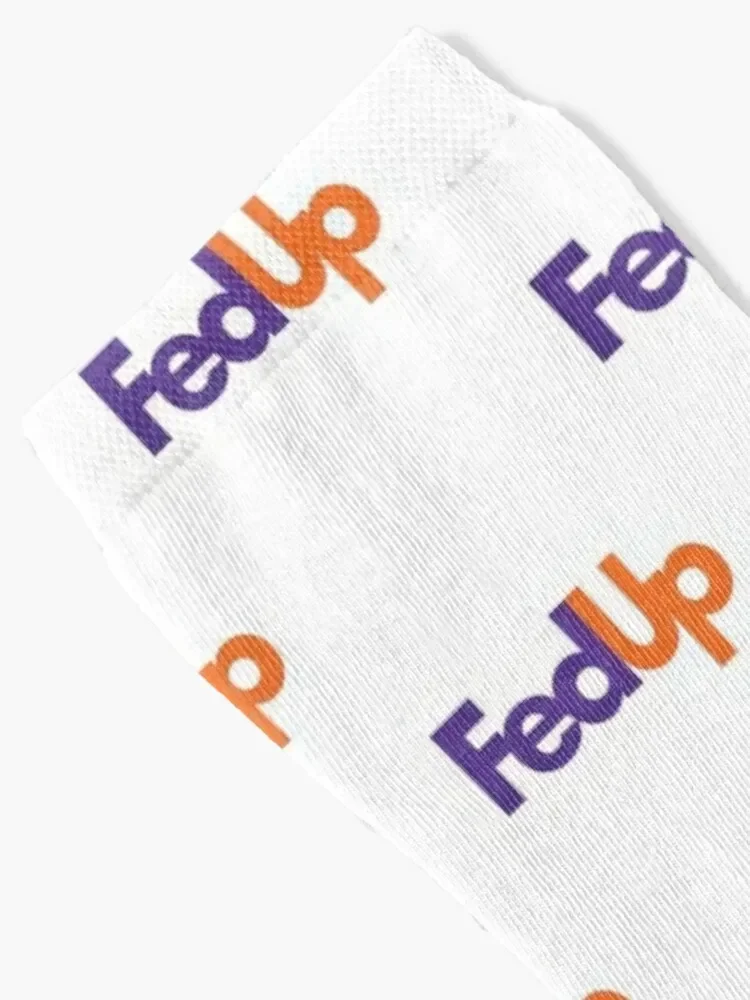 Fed Up - Im Fed Up Cap - Fed Ex Logo - Fe dEx Express Socks floral basketball Man Socks Women's