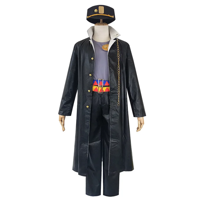 

Kujo Jotaro Cosplay Jojo's Bizarre Adventure: Golden Wind Cos Leo Apache Cosplay Costume Uniform Set Outfit Halloween Clothing
