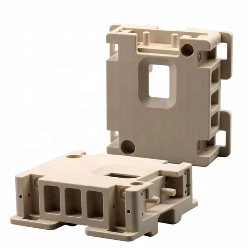 Custom CNC Machined Plastic Parts PEEK PTFE Nylon POM Delrin Precision Engineering Polymer OEM ODM Service