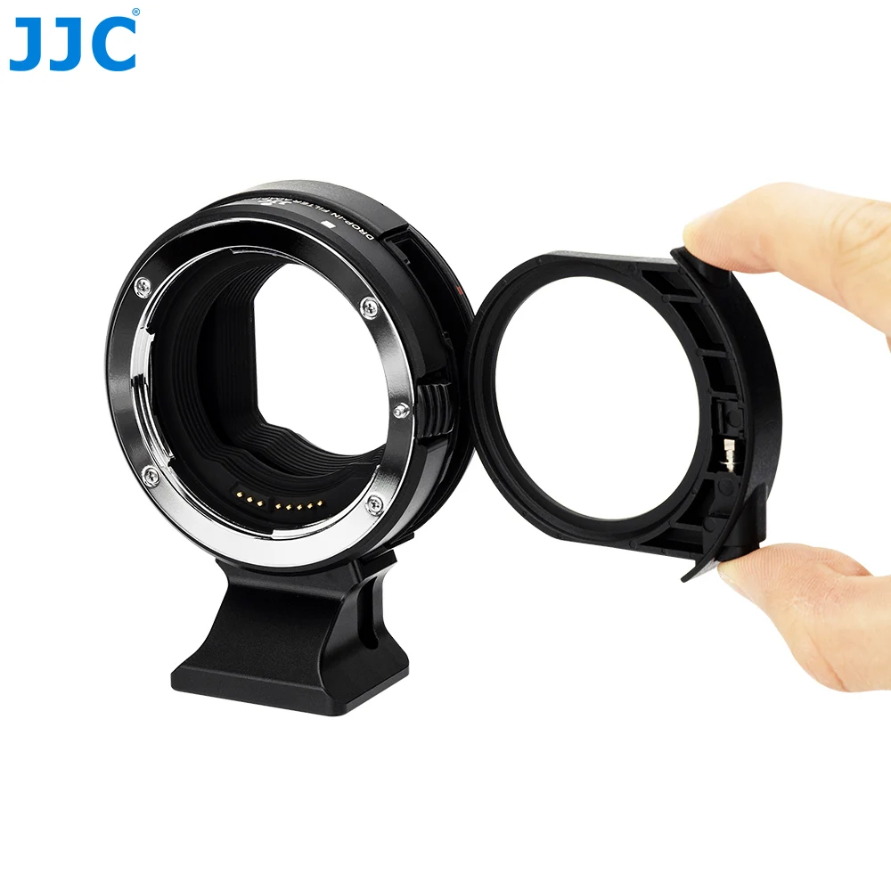 JJC EF-EOS R Auto Focus Lens Mount Adapter W UV VND CPL Filter for Canon EF/EF-S Mount Lenses to R50 R R5 Mark II R6 R7 R8 R10