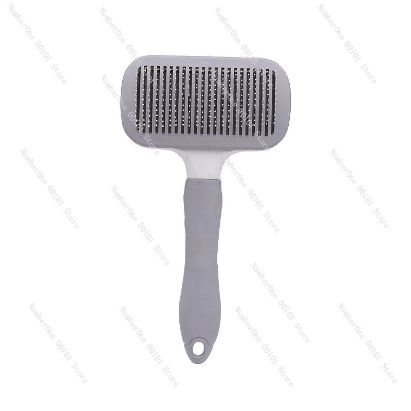 Professional Pet Grooming Slicker Brush Dematting Undercoat Rake Knot Remover Needle Comb for Dogs Cats Teddy Poodle Bear Coat