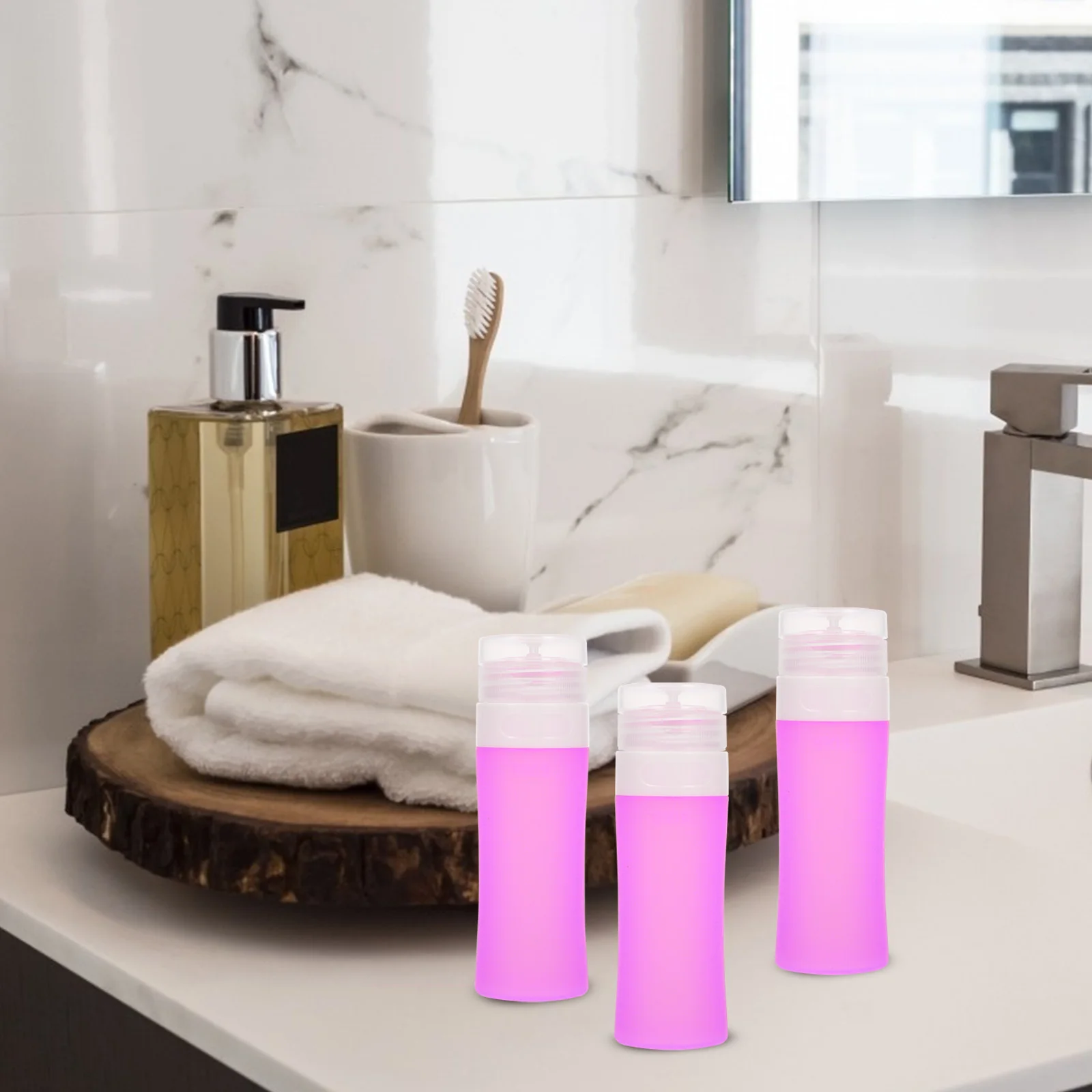 

Shampoo Storage Bottle Travel Hair Size Bottles Empty Liquid Container Accessory
