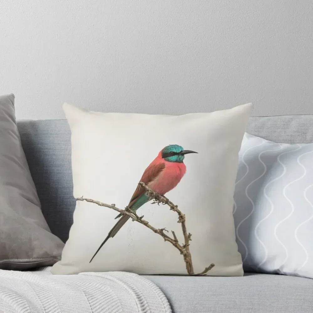 Carmine Bee Eaters Throw Pillow Pillow Cases Decorative luxury decor Sofa Pillow Cover Cushion Cover For Sofa