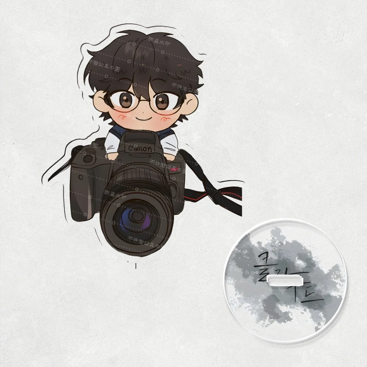 10cm Lost in the Cloud Acrylic Stand Baek Hyeonun Yeon Ha-na Korean BL Manhwa Desk Display Decoration Cute Collectible keychain