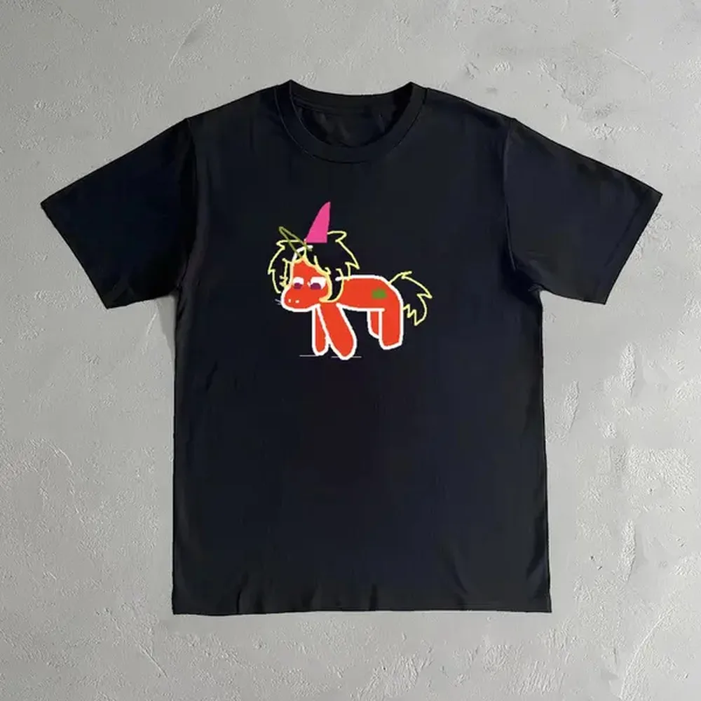 Wifiskeleton Pony Graphic T-Shirt, Underground Rap Album Inspired Tee, Vintage Y2K Music Shirt