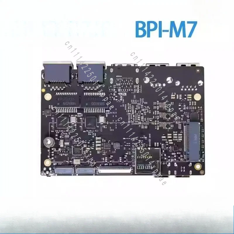 Two 2.5G Ethernet Support WiFi 6 BPI-M7 RK3588 PI-co ITX Development Board ArmSom Sige7 GPU 5 Channel 4K UI
