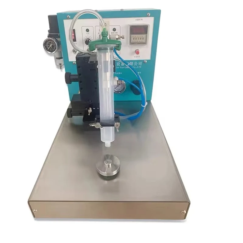 

Звуковая пленка с рогом лампы Желтый клей Белый клей Автоматическая машина для дозирования и наполнения клея