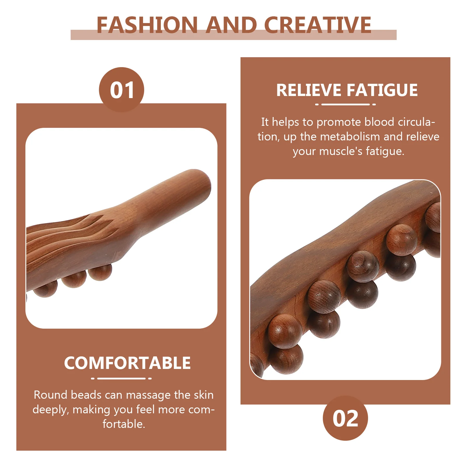 Рисунок 4 - Карбонизированная деревянная массажная палочка