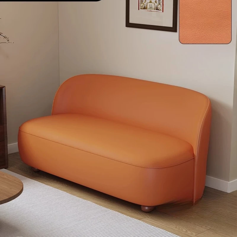 

Beige Boneless Living Room Sofas Aesthetic Versatile Puffs Lounges Living Room Sofas Armchair PlushMeuble Salon Furniture Home