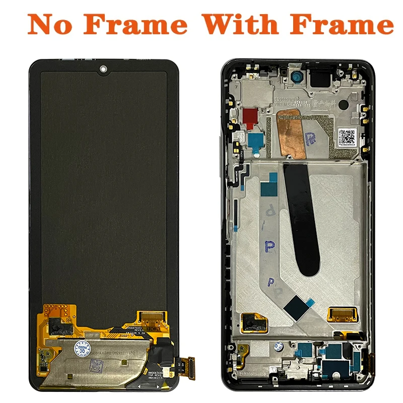 Pantalla LCD de 6,67 pulgadas para Xiaomi Poco F3 M2012K11AG, digitalizador de Panel táctil con marco para Xiaomi 11i Mi11i Mi 11i