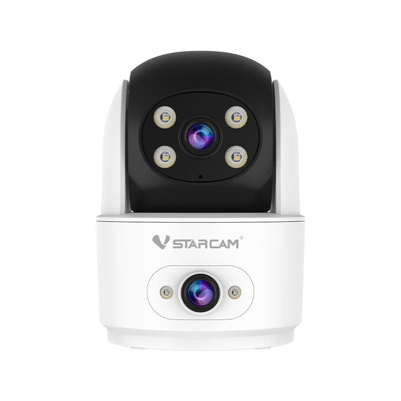 Vstarcam CS996DR 4MP O-Kam APP Dual Lens IP Camera Full Color Night Vision AI Humanoid Detection Home Security CCTV Monitor
