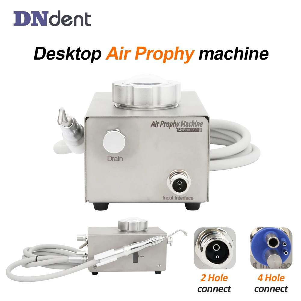 

Dental Air Prophy Desktop Sandblasting Polishing Machine 2hole 4hole water spray Teeth Cleaning tooth whitening Dentists Tools