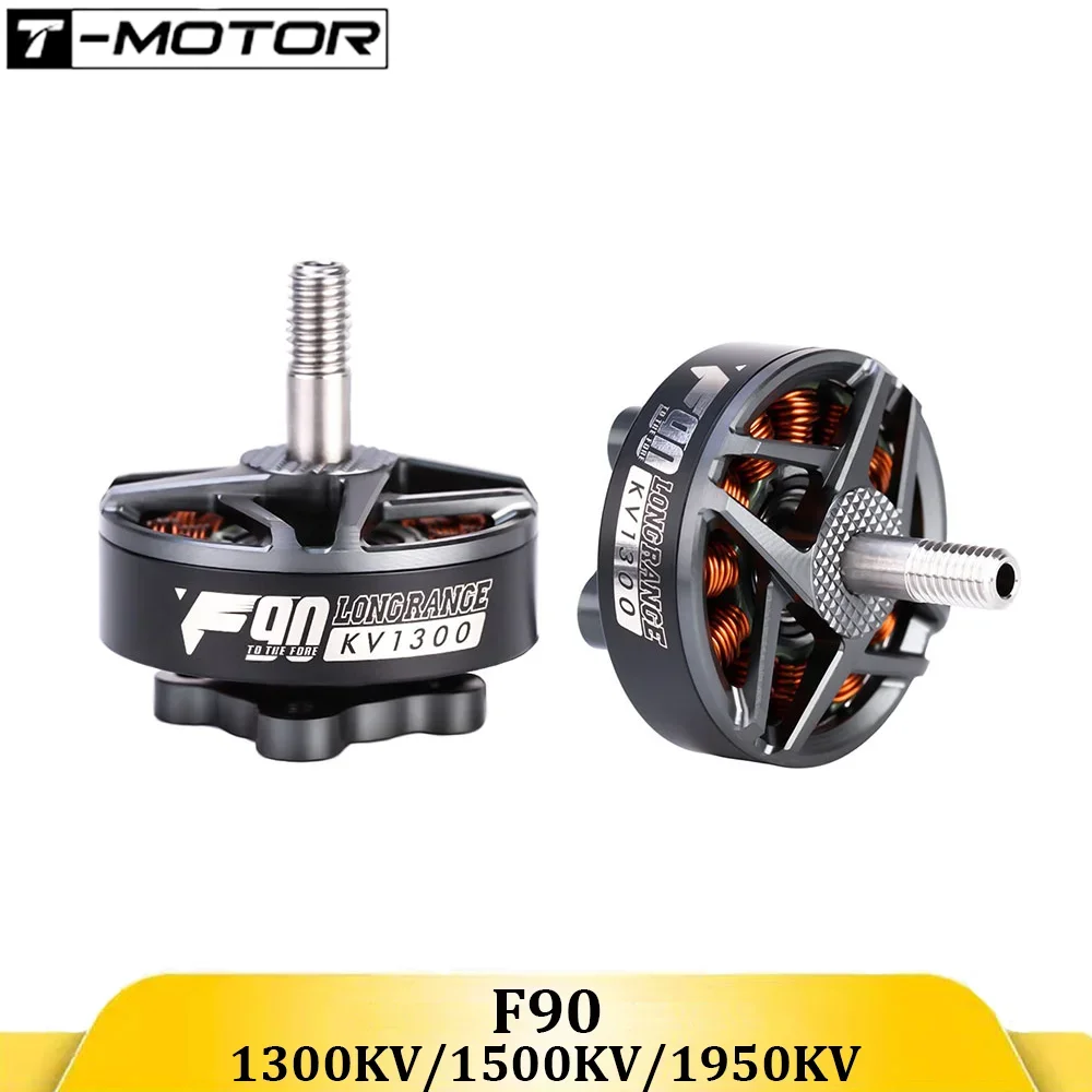 4PCS/Package T-Motor F90 2806.5 1300/1500/1950KV Brushless Motor - 4mm Titanium Shaft for 5-7in Long Range&Cinematic FPV Drones
