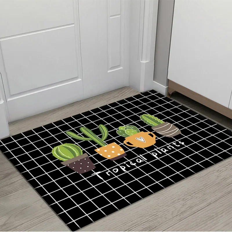 

Bathroom Non-Slip Mats Door Mat Entrance Door Mat Carpet Home Kitchen and Bedroom Custom Door Mat