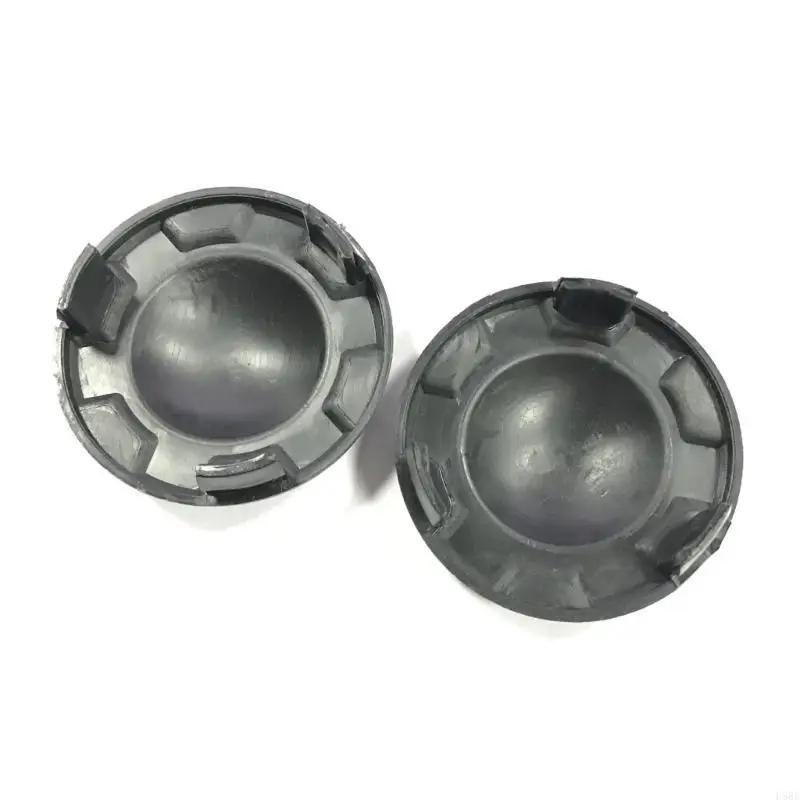 

D5BE 2PCS Гудостойенный пылепроницаемый ABS Black Shack Applaber Cover Dust Cop Защитная крышка для 3 6 CX-3 CX-9 аксессуар