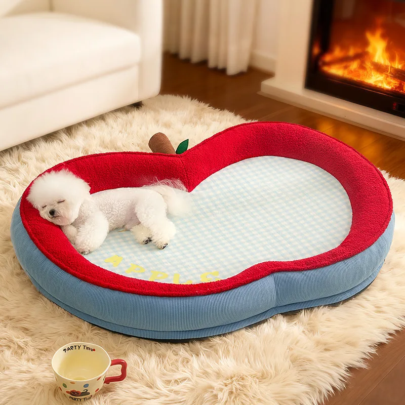 Pet Dog Bed for All Seasons Small Dog Sleeping Cooling Pad Pet Accessories Dog Beds for Small Dogs