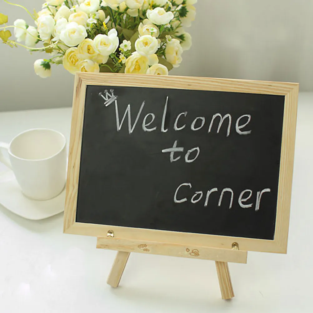

Magnetic Double-Sided Writing Board Kids Educational Drawing Easel Wooden Stand Early Learning Brain Development Painting Math