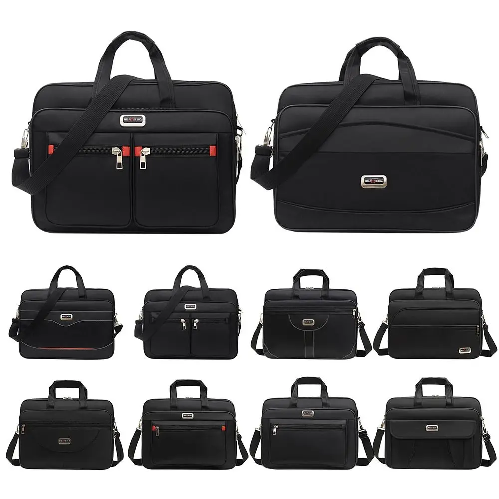 Briefcase Durable Shoulder Messenger Bag Waterproof Sleeve Cases Notebook Computer Case Business Laptop Case Laptops Up Bag