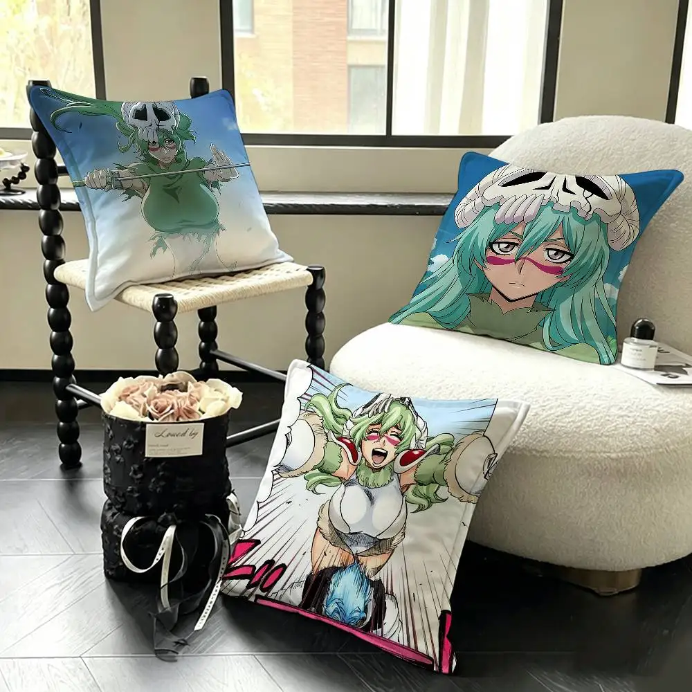 N-Nelliel Tu Odelschwanck B-BLEACH Various Sizes Square Pillow Case For Car Home Bedchamber Decor