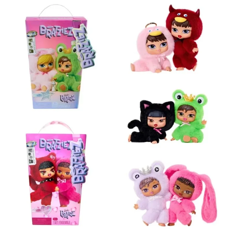 New Surprise Doll Mga Bratz Bratziez Iconz Plush Doll Pendant Blind Box Cute Trendy Play Keychain Collect Ecorative Items Gift view 2