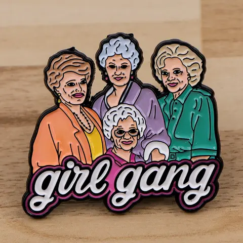 Golden Girls Emaljnål Filmkaraktärsnål Metall Kavajbroscher För Ryggsäck Kläder Hatt Badge Smycken Accessoarer Vänpresenter 8 best sales funko matilda - №4