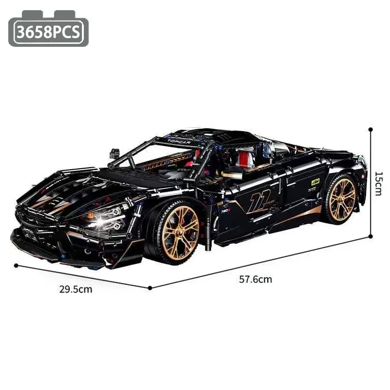 

High-Tech City Sport Car Building Block Technical Super Speed Remote Control Racing Vehicle Model Bricks Toys For Boy Gift MOC