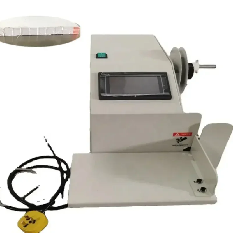 Manufacturer's Post-Press Equipment Photo Album Making Head Tail Banding with Glue Book Block Head Tail Band Machines