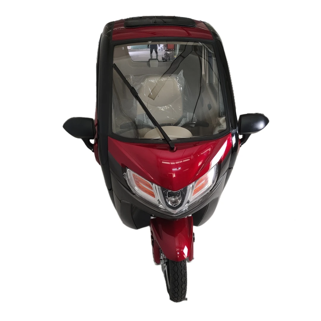 60V1200W 58AH Motor Three Wheeled Fully Enclosed Vehicle Handicap Scooter