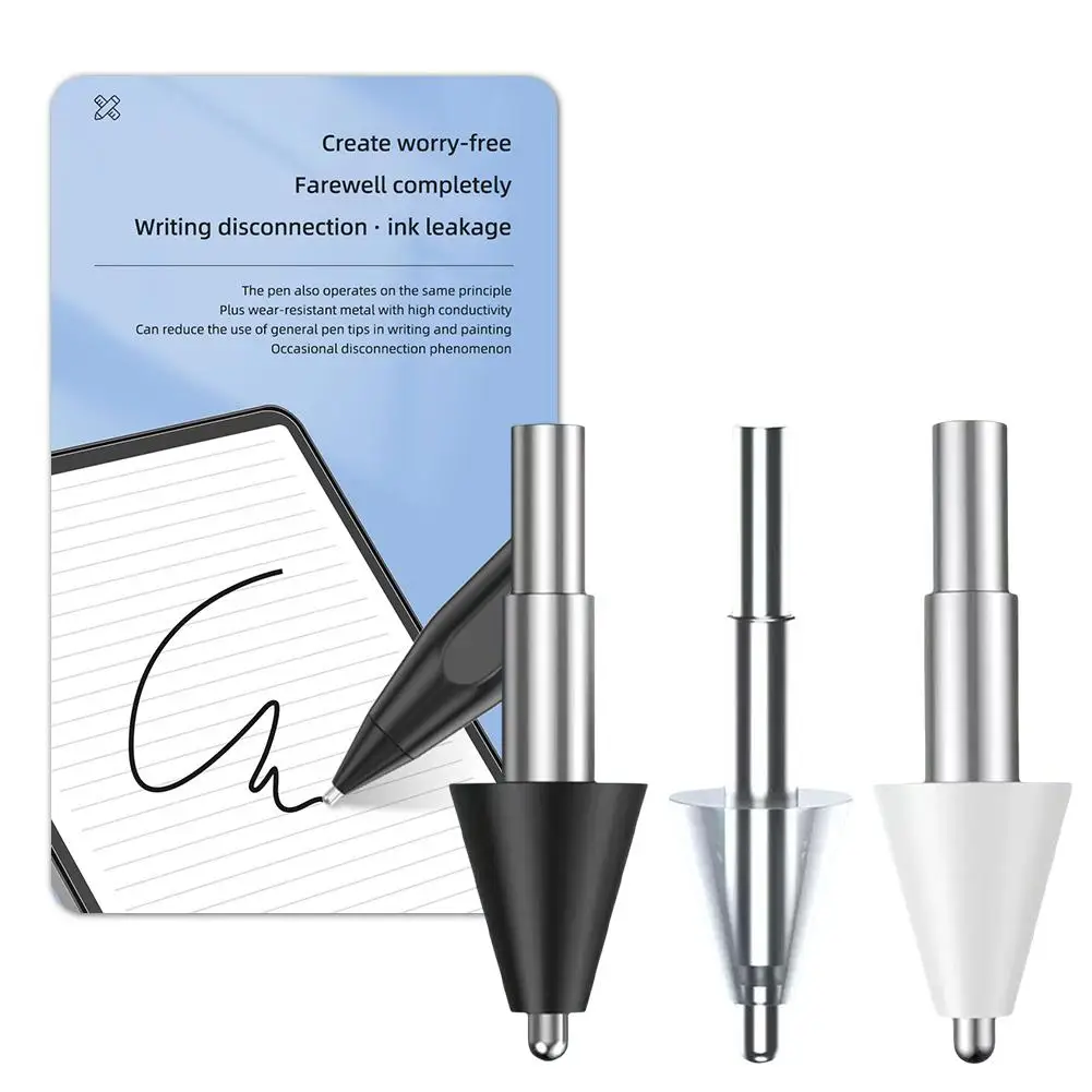 1Pcs Metal Smart Stylus Pen Nib for Xiaomi Mi Pad 5 Pro Spare Nib Tips High Sensitivity Replacement Pencil Tips for Xiaomi J1H2