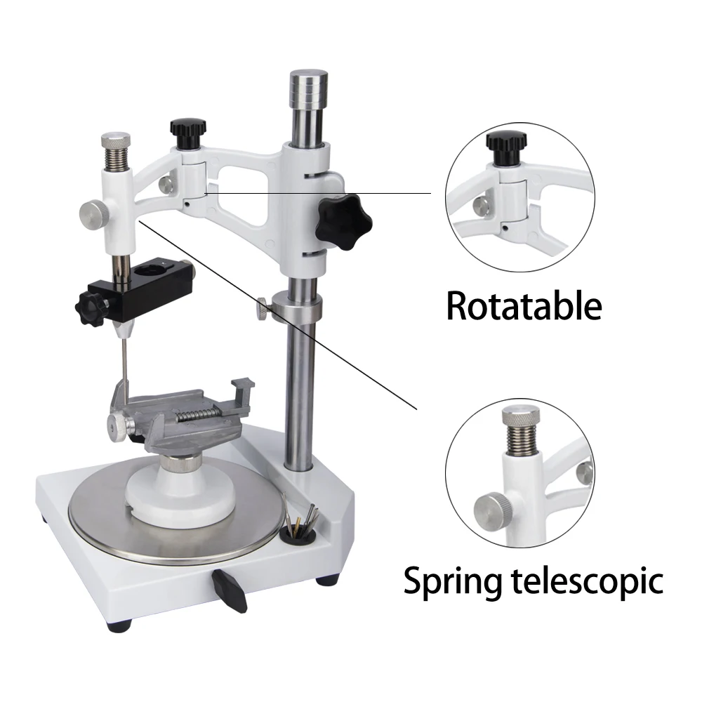 Dental Parallelometer Oral Model Observer Table Grinding Instrument Planning Tools Dentisit Lab Surveyor Visualizer with 7 Tips