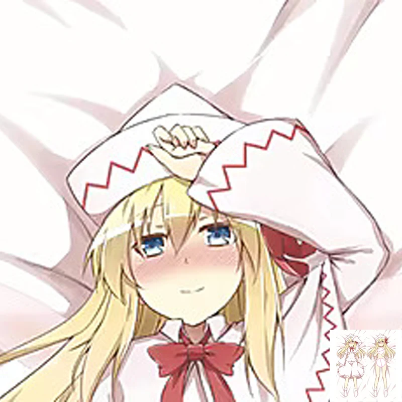 

Dakimakura Anime Lily White Double-sided Print Life-size Body Game Pillow Cover Bedding Gifts