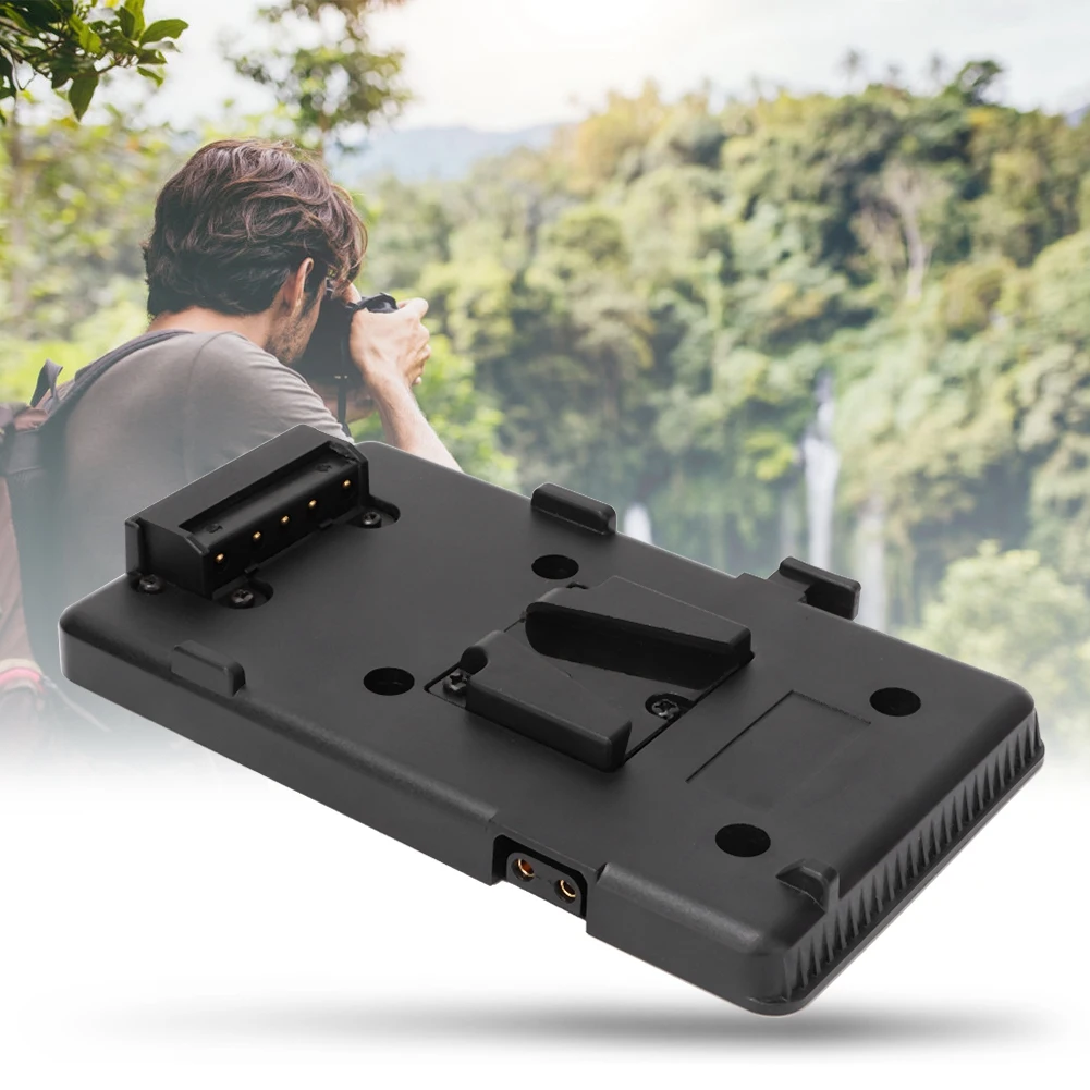 Adattatore Piastra Batteria V-Mount Akozozn, V Lock Per Fotocamera E Accessori, Leggero E Resistente