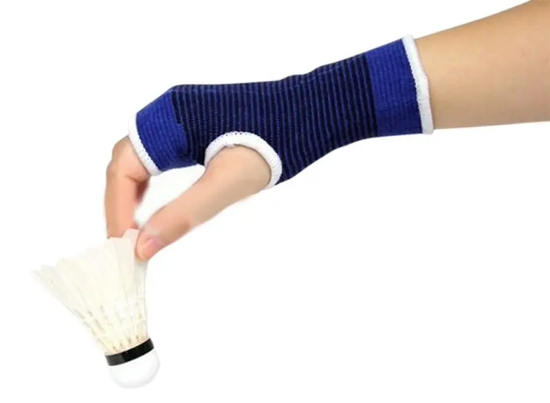 2 Pcs Wrist Support Hand Brace Gym Wrist Palm Protector Carpal Tunnel Tendonitis Pain Relief Bandage Sports Therapy Wristband