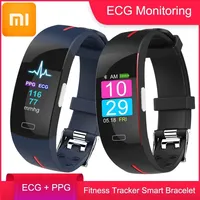 XIAOMI ECG Smart Bracelet Body Temperature Blood Oxygen Pressure Monitor Smart Band Watch Fitness Tracker Wristband Men Women
