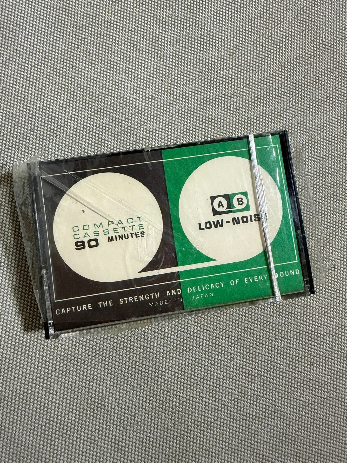 New unopened tape for SONY C-90 low noise A/B head blank