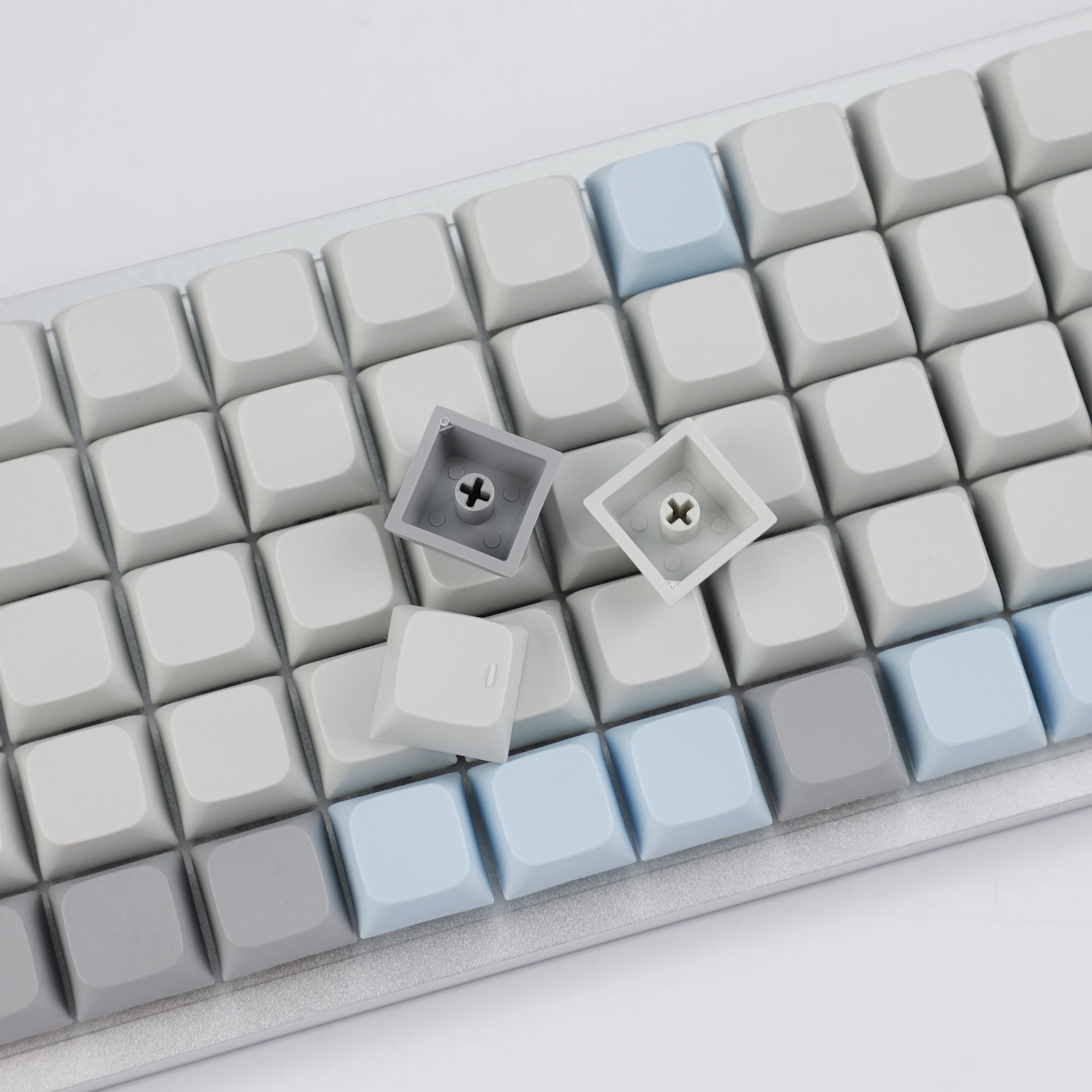 XDA DSA Blank PBT Keycaps Suitable For Ortholinear Layout MX Keyboard XD75 ID75 Planck Preonic Niu40