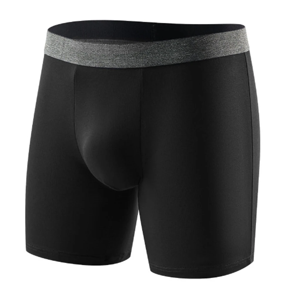 Fashion Boxers Breathable Boxers Daily Wear Breathable Men\'s Boxers Long Leg Pants Brand New Condition Classic Style