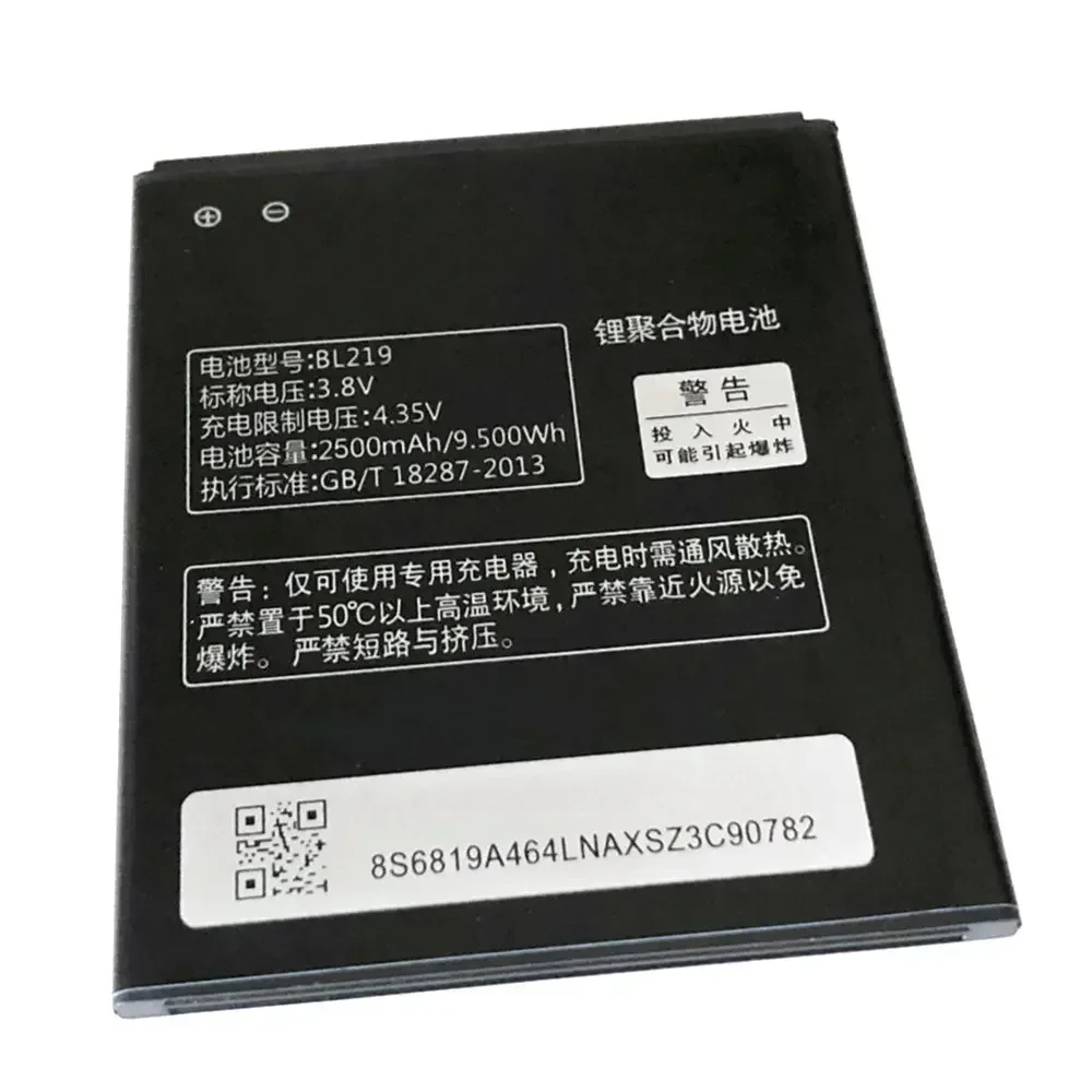 BL219  battery 2500mah  for Lenovo  A880 S856 S810t A850+ A889 A890e A916 Cellphone batteries