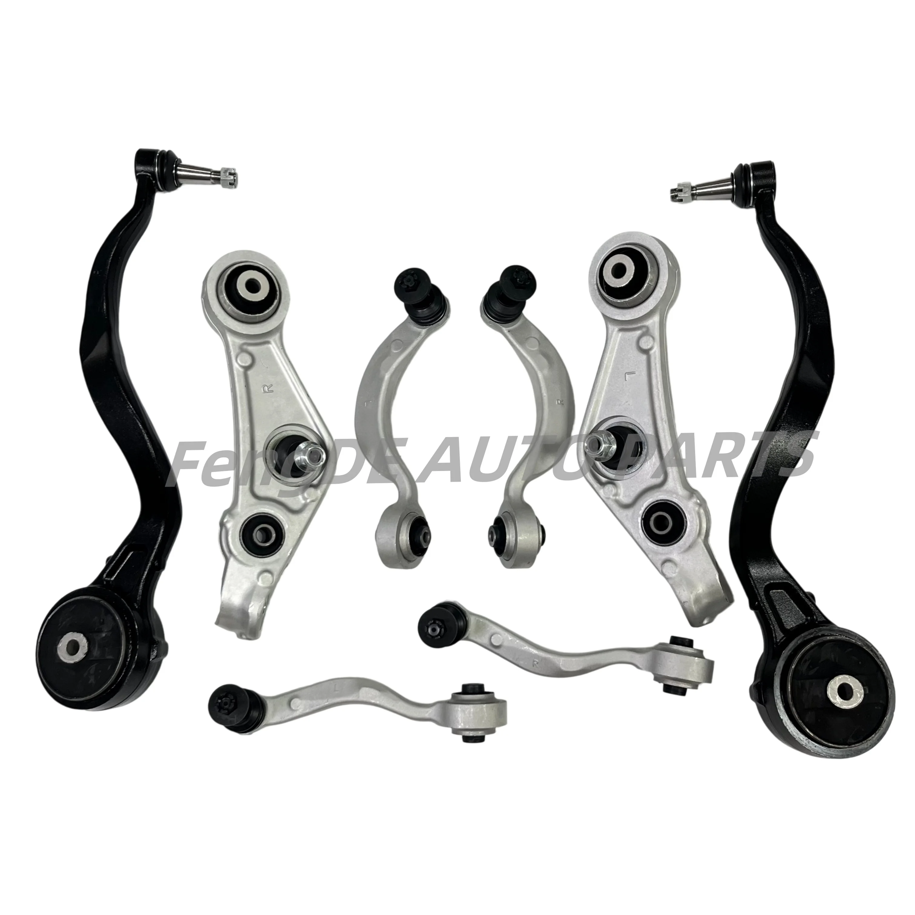 8Pcs Front Upper & Lower Control Arm for Lexus LS500 LS500H LS350 GSF50,GVF50,VXFA50 4861019045 4861019055 4862050140 4862011010