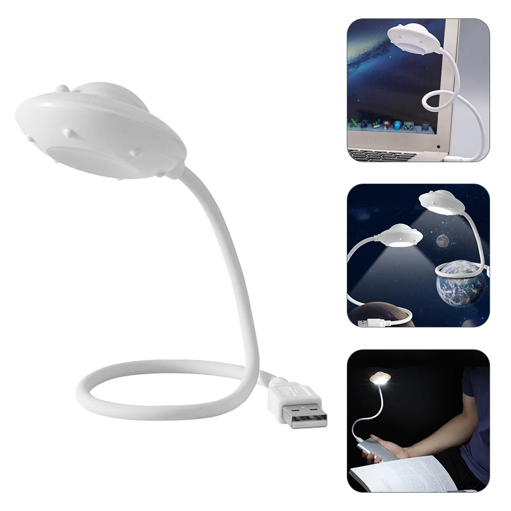 USB Table Lamp Laptop Computer Reading LED Light Small Keyboard Mini Night Abs Notebook