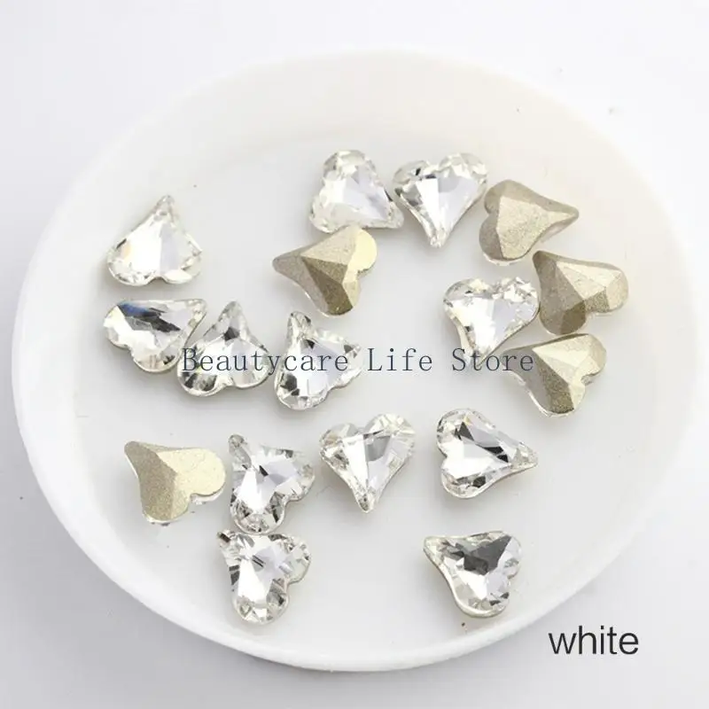 652c 20pcs Nails Kunst Rassemeston