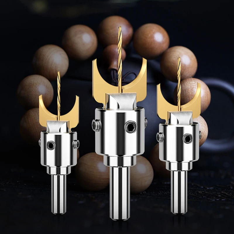 6mm-30mm Beads Drill Bit Carbide Ball Blade DIY Woodworking Milling Cutter Molding Tool Beads Router Drills Bit Set