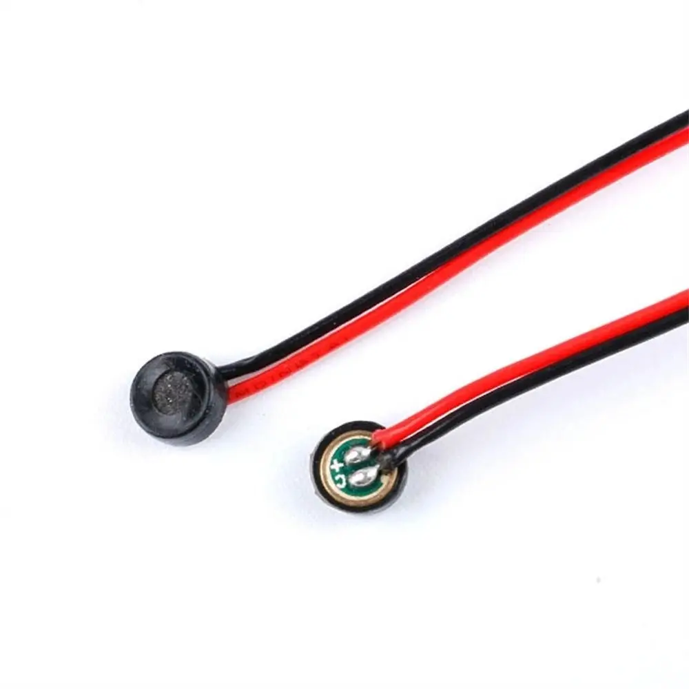 Welding Wire 1.25mm Plug High Sensitivity Microphone Electre Microphone Head Line 4015 Lead Microphone Condenser Microphone