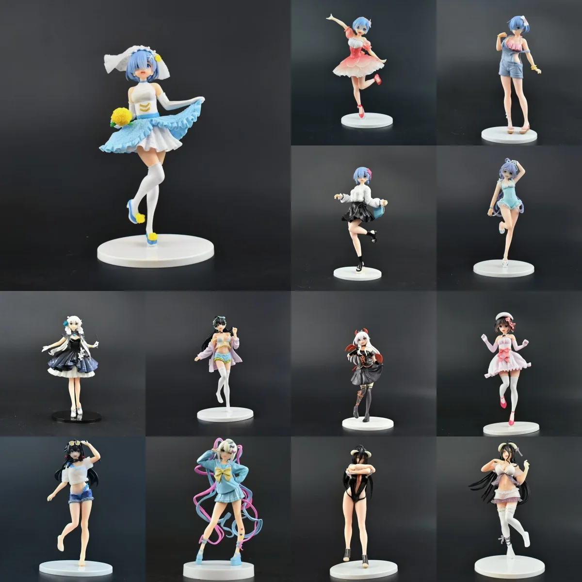 

Beautiful Girl Rem, Eilene, Luo Tianyi, Qi Ya Na, Kato Megumi, Setsuna, Yagami Iori, Beatrice Collectible Figurine Models