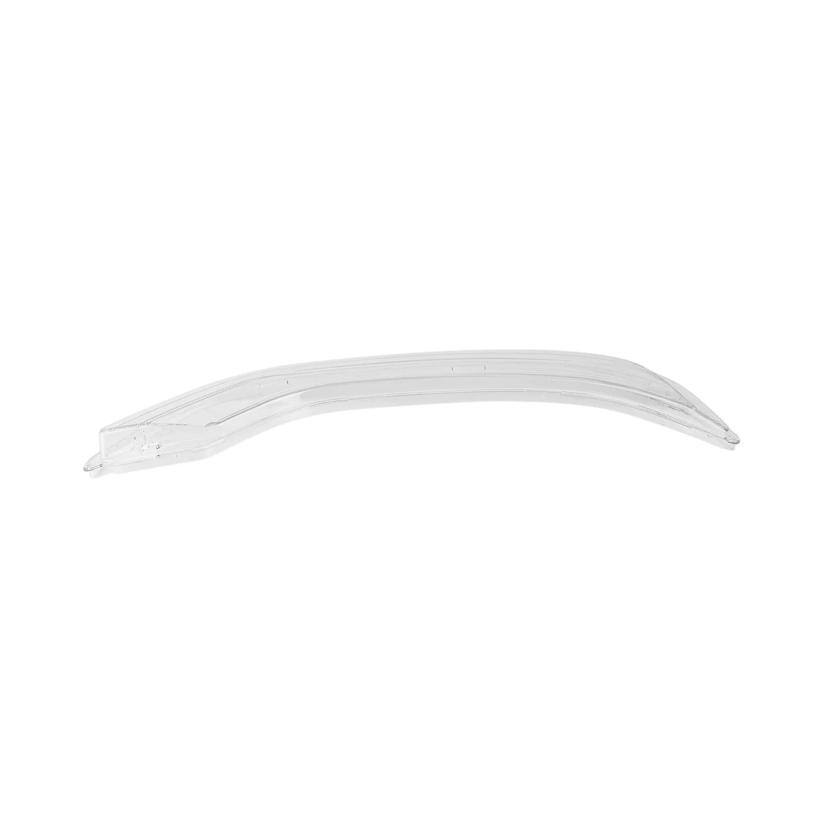 왼쪽 앞 범퍼 안개등 커버 투명 러닝 라이트 커버 DRL 라이트 쉐이드 렌즈, 푸조 508 2015-2018