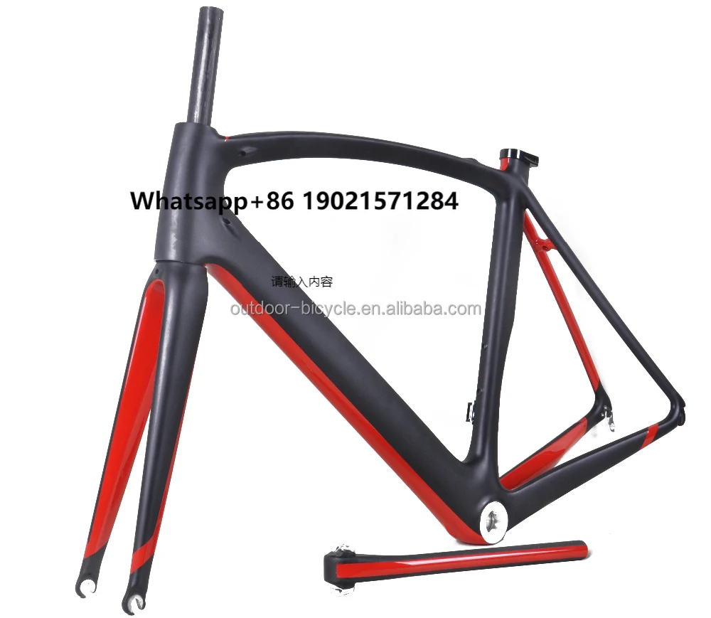 

New Matt Road Bicycle Frame/Cadre & Full Carbon Frameset Include Headset&aero Road Frames with Internal Cable